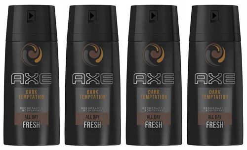 AXE Dark Temptation dezodorant 4x150 ml DEO na Arena.pl