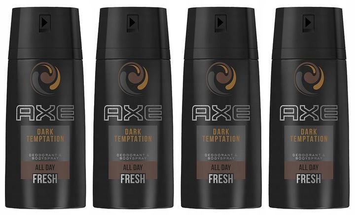 AXE Dark Temptation dezodorant 4x150 ml DEO zdjęcie 1