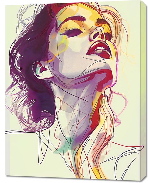 Obraz 70x90cm Płynność zdjęcie 1