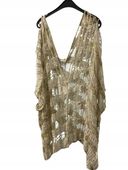 Usha Damska Pullover Poncho Taupe 10407137 roz.XS/S