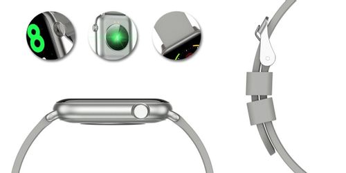 Zegarek Smartwatch Rubicon Rnce56 Silver na Arena.pl