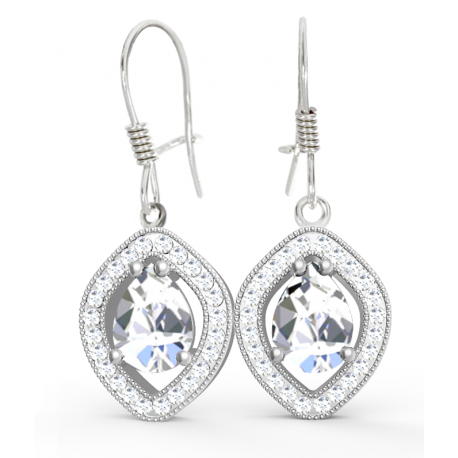 SREBRNY KOMPLET Z CYRKONIAMI SREBRO PRÓBY 925 na Arena.pl