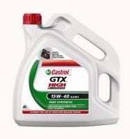 Castrol GTX 15W-40 4L — olej silnikowy mineralny, API/ACEA