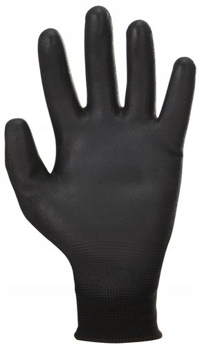 rękawice robocze mercator tech black+black pu - m - 1 para na Arena.pl