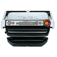 Grill elektryczny Tefal Optigrill+ GC 716D12  (Akcesorium do gofrów; stołowy-zamknięty; 2000W; kolor srebrny)