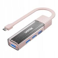 Hub USB Unitek Hub Dwukierunkowy USB-C/USB-A - 4x USB-A