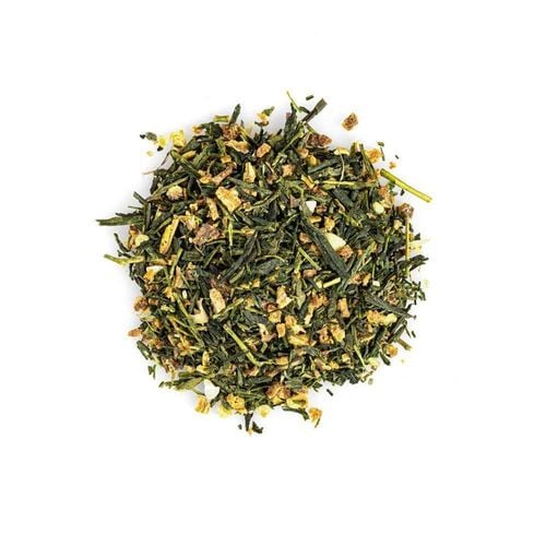 Moya Yuzu Tea organiczna japońska zielona herbata liściasta 60g na Arena.pl
