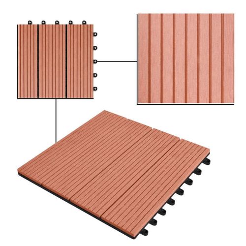 Płyty WPC, brąz (30x30cm). na Arena.pl