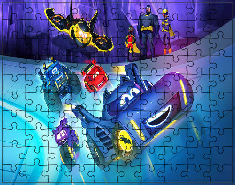 Puzzle Batwheels zdjęcie 1