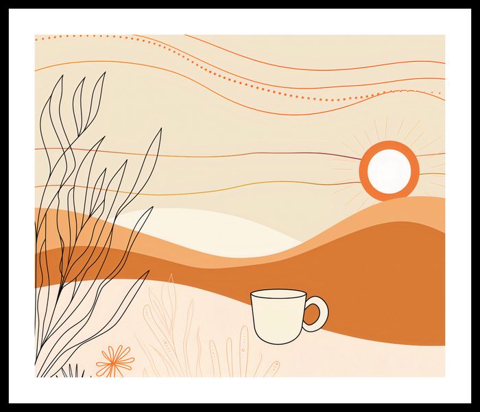 Plakat 60x50cm Ranna Pora zdjęcie 3