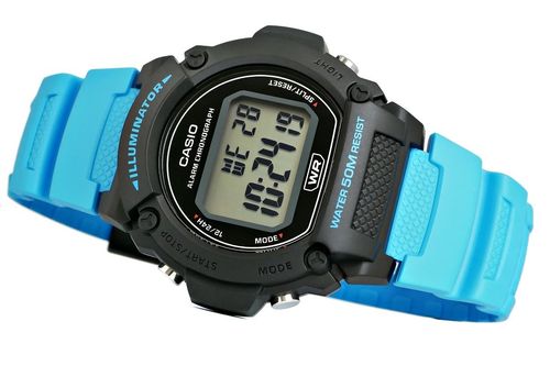 zegarek męski casio w-219h-2a2vdf na Arena.pl