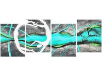 45CM 120CM ZEGAR 4 ELEM TANIEC MORSKIEJ TONI ŚCIENNY