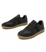 Czarne sneakersy na platformie Valentine 40