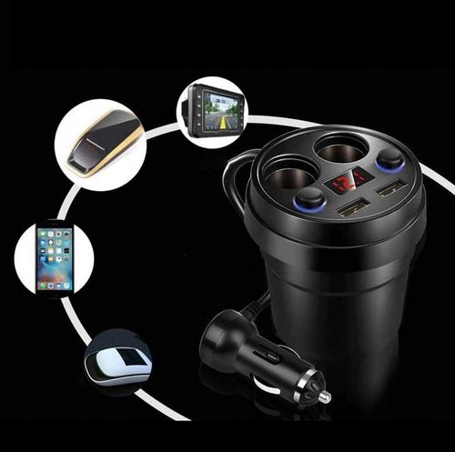 ADAPTER ŁADOWARKI SAMOCHODOWEJ, ROZDZIELACZ ZAPALNICZKI SAMOCHODOWEJ na Arena.pl