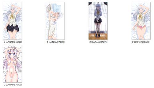 Dakimakura Wandering Witch: The Journey of Elaina DO WYBORU duża na Arena.pl