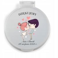 LUSTERKO personalizowane podziękowania dla gości ŚLUB NADRUK UV