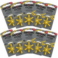 Bateria do aparatów słuchowych Rayovac 10 60 szt. 100 mAh pastylki mini