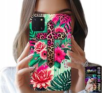 ETUI DO SAMSUNG GALAXY A81 - KRZYŻ, RÓŻA CHRZEŚCIJAŃSTWO JEZUS PLECKI