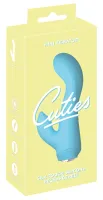 cuties mini wibrator 4. generacji 10 trybow niebieski 13,7 cm