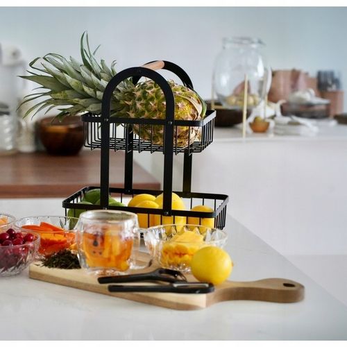 KOSZ na OWOCE piętrowy ORGANIZER koszyk Tadar Rainbow 27x18,5x31 na Arena.pl