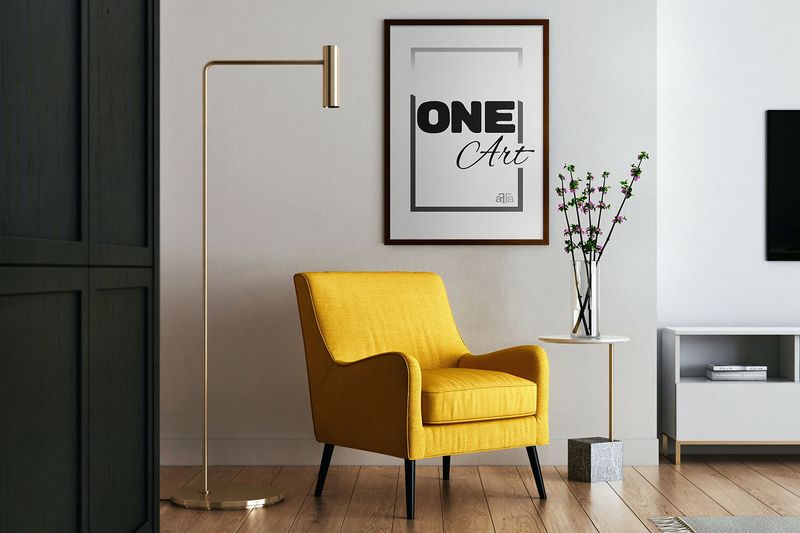 Ramka duża MDF Hekla 60x90 foto plakat brązowy 1szt. zdjęcie 5