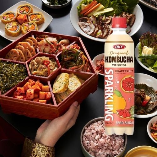 OKF Kombucha Grapefruit Zero kombucha grejpfrutowa 500 ml na Arena.pl