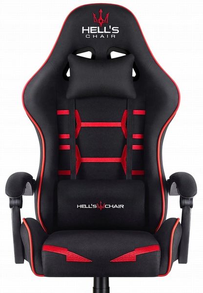 FOTEL GAMINGOWY DLA GRACZA BIUROWY HELL'S zdjęcie 1