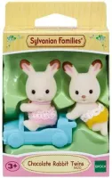 Sylvanian Families. Bliźniaki królików z czekoladowymi uszkami
