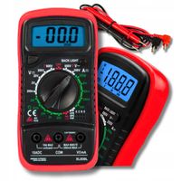 Multimetr cyfrowy ręczny miernik prądu napięcia rezystancji automatyczny