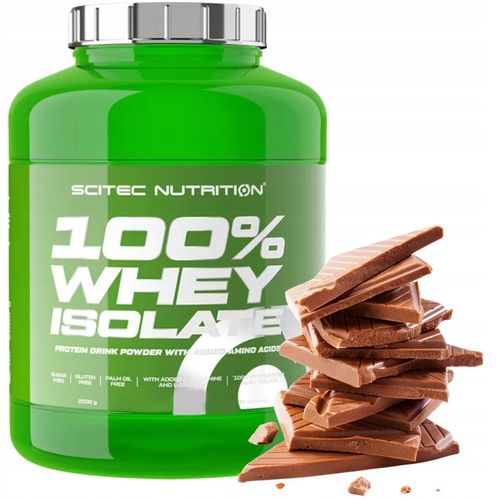 Scitec 100% Whey Isolate 2000g Izolat WPI Iso smak CZEKOLADA na Arena.pl