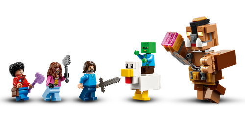 LEGO Minecraft 21272 Ring w Leśnym dworze - zestaw 491 elem. dla dzieci +10 na Arena.pl