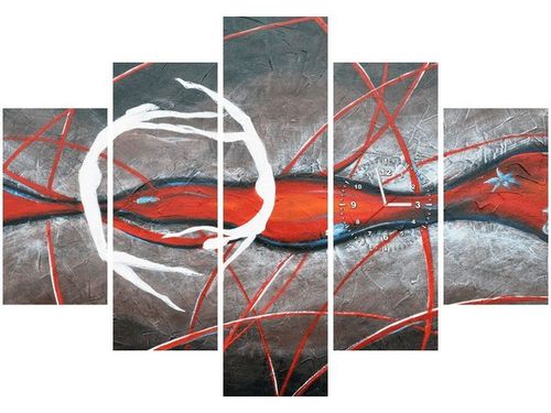 105CM 150CM ZEGAR 5 ELEM TANIEC TONI DRUK OBRAZ na Arena.pl