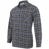 KOSZULA ROBOCZA FLANELOWA do pracy SZARA KRATA M