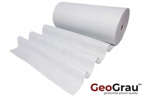 Geowłóknina Drogowa 1x10m Włóknina do OCZYSZCZALNI ŚCIEKÓW 200g Drenażowa na Arena.pl