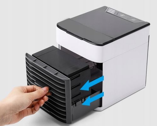 KLIMATYZATOR PRZENOŚNY 3W1 OCZYSZCZACZ NAWILŻACZ KLIMATYZER USB NA WODĘ na Arena.pl