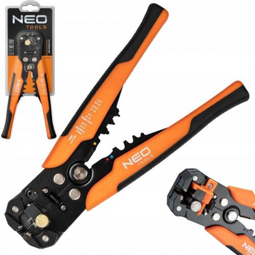 ŚCIĄGACZ IZOLACJI KABLI SOLARNYCH 0,5-6MM2 CZOŁOWY Z OBCINAKIEM zdjęcie 1