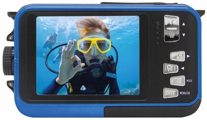 Aparat EASYPIX Aquapix W3027-M Wave Niebieski zdjęcie 9