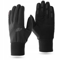 RĘKAWICZKI ZIMOWE 4F UNISEKS PIĘCIOPALCZASTE DOTYKOWE SPORTOWE AW24U140