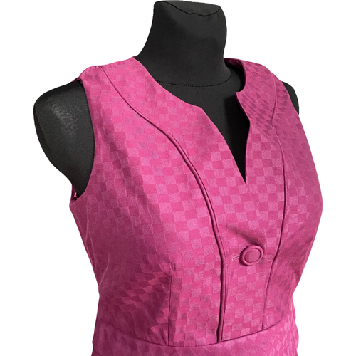 Stylowa Sukienka Przed Kolano Casualowa Wygodna Różowy Rozmiar 40 Lato na Arena.pl