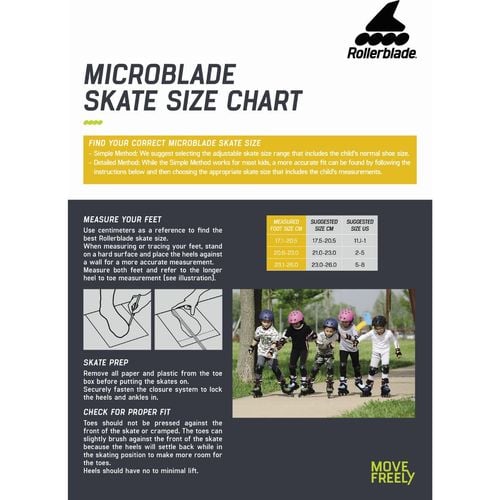 Rolki Rollerblade Microblade SL Black Lavender Light Blue Junior 33-36,5 na Arena.pl