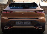 Citroen DS4 - Listwa CHROM klapa bagażnik
