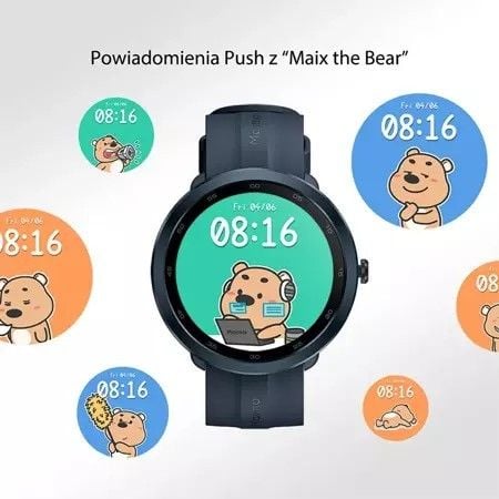 Smartwatch Maimo Watch R niebieski na Arena.pl