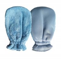 RĘKAWICA DO MYCIA AUTA SAMOCHODU MIKROFIBRA 2W1