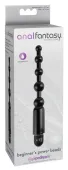 pipedream anal fantasy pro kulkowy wibrator analny 20cm czarny