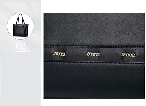 NUCELLE Metaliczny shopper Niebieski na Arena.pl