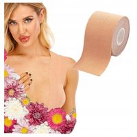 Taśma Samoprzylepna Podnosząca Biust 5 m Wodoodporna, Mocne Podtrzymanie