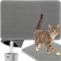 MATA POD KUWETĘ DLA KOTA WYCIERACZKA PODKŁADKA 45X60CM NA ŻWIREK