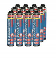 SOUDAL Pianka pistoletowa poliuretanowa SOUDAFOAM CLASSIC 750ml karton