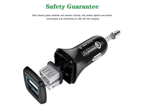 ŁADOWARKA DO SAMOCHODU CHOETECH 2XUSB + KABEL USBC na Arena.pl