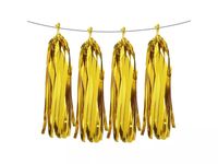 Girlanda imprezowa, frędzle, złoty